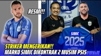 Cek Fakta: Resmi, Eks Persija Jakarta Marko Simic Rekrutan Baru PSIS Semarang, Dikontrak 2 Musim?