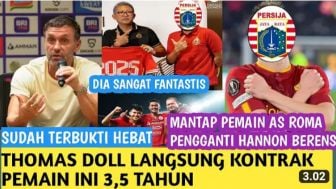 CEK FAKTA: Terbukti Gacor! Thomas Doll Langsung Kontrak Pemain Mahal Ini di Persija Jakarta Selama 3,5 Tahun?