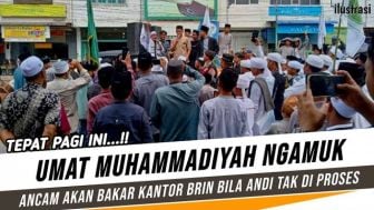 CEK FAKTA: Ribuan Warga Muhammadiyah Ngamuk di Kantor BRIN, Ancam Bakar Kantor Bila Andi Pangerang Tak Diproses