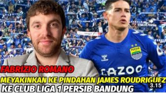 CEK FAKTA: Bukti James Rodriguez Resmi Gabung Persib Bandung