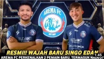 CEK FAKTA: Resmi! Wajah Baru Singo Edan, Arema FC Perkenalkan 3 Pemain Baru, Termasuk Nadeo Argawinata?