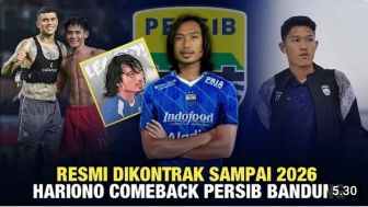 Cek Fakta: Kejutan Besar! Resmi Dikontrak hingga 2026, Hariono Comeback ke Persib Bandung?