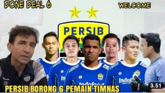 CEK FAKTA: Teken Kontrak Lur! Persib Bandung Borong 6 Pemain Berlabel Timnas, Luis Milla Targetkan Skuad Mewah?