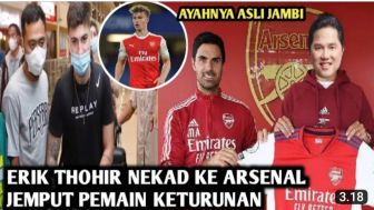 CEK FAKTA: Erick Thohir Nekat ke Arsenal Jemput Pemain Keturunan, Bisa Bela Timnas Tanpa Naturalisasi