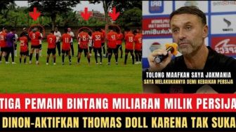 Cek Fakta: Keputusan Mengejutkan! Thomas Doll Nonaktifkan 3 Pemain Inti Andalan Persija Jakarta