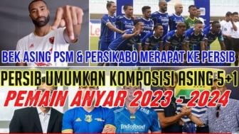 Cek Fakta: Persib Umumkan Komposisi Tim Musim Depan, Rekrut Pemain Anyar, Asing PSM & Persikabo Merapat?