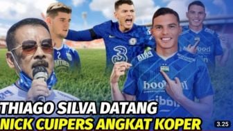 CEK FAKTA: Resmi Thiago Silva Resmi Gabung Persib Bandung, Nick Kuipers Out, Benarkah?