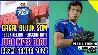 CEK FAKTA: Gagal Bujuk Septian David Maulana, Bos Persib Bandung Rekrut Penggantinya dan Kiper Baru Sampai 2025?