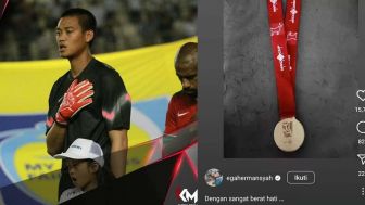 Miris! Kurnia Meiga Kiper Terbaik Timnas Indonesia yang Kini Harus Jual Medali