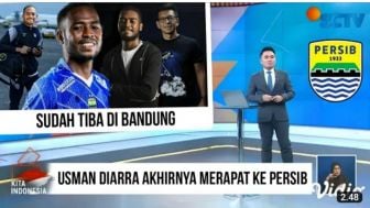 Cek Fakta: Sudah Tiba di Bandung, Persib Perkenalkan Usman Diarra sebagai Pemain Baru?