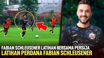 Cek Fakta: Intip Latihan Perdana Fabian Schleusener Bersama Skuad Persija Jakarta?