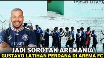 CEK FAKTA: Sudah Tiba di Malang! Gustavo Almeida Langsung Latihan Bersama Arema FC?