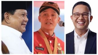 Prabowo Tempel Ketat Ganjar Pranowo, Anies Tertinggal Jauh, Hasil Survei Charta Politika Mei 2023