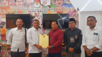 Jadi Tamu Terakhir di KPU Bali, Partai Gelora Beri Sinyal 'Hati-hati'
