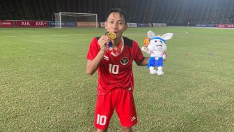 Emas! Gol Wonderkid Persib Beckham Putra Tutup Kemenangan Timnas Indonesia U-22 di SEA Games 2023