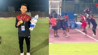 Setelah Komang Teguh, Kini Pemain Nomor Punggung 18 Viral Hantam Official Thailand di SEA Games 2023, Ini Sosoknya