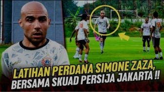 Cek Fakta: Latihan Perdana, Simone Zaza Resmi Gabung ke Persija Jakarta?