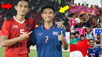 Wow! Pantas Saja Rizky Ridho dan Pemain Timnas Thailand Bernomor Punggung 7 Akrab, Ternyata