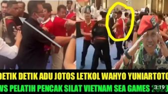CEK FAKTA: Detik-detik Kolonel Wahyo Yuniartoto Rela Adu Jotos dengan Pelatih Silat Vietnam, Demi Lindungi Tim