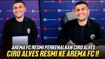 Cek Fakta: Arema FC Hari Ini Resmi Perkenalkan Ciro Alves Sebagai Rekrutan Baru Musim Depan?