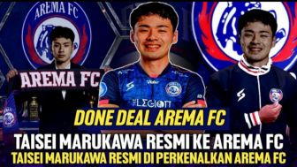 Cek Fakta: Done Deal, Taisei Marukawa  Resmi Diperkenalkan Arema FC?