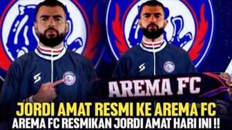 Cek Fakta: Arema FC Resmi Perkenalkan Jordi Amat Hari Ini