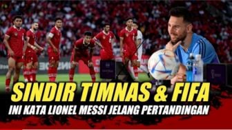 Cek Fakta: Jelang Laga Timnas Indonesia VS Argentina, Lionel Messi Beri Komentar Pedas?