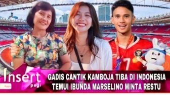 Cek Fakta! Gadis Cantik Asal Kamboja Tiba di Indonesia Temui Ibu Marselino Ferdinan Minta Restu