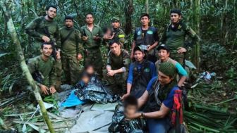 Ajaib! Pesawat Jatuh, 4 Anak Bertahan Hidup 40 Hari di Hutan Amazon, Pilot-Sang Ibu Tewas