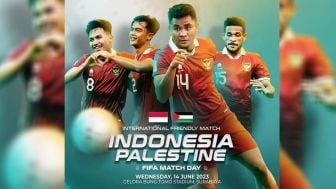 #TimnasDay, Link Live Streaming Kick Off Timnas Indonesia Vs Palestina