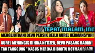 CEK FAKTA: Dihina Netizen, Atta Halilintar dan Aurel Hermansyah Menangis, Dewi Perssik serta Hotman Paris Pasang Badan