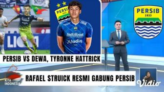 CEK FAKTA: Rafael Struick Resmi Gabung Persib, Lawan Dewa United Tyronne Cetak Hattrick?