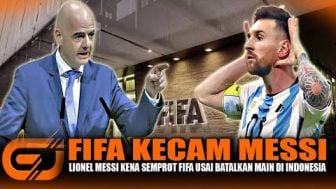 Cek Fakta: Messi Kena Sanksi! Presiden FIFA Kecam Lionel Messi Karena Tak Main di Indonesia?