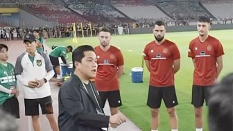 Jelang Timnas Indonesia Vs Argentina, Erick Thohir: 'Tahun depan kita tanding lagi...'