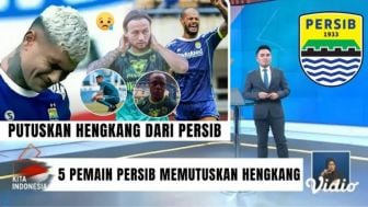 CEK FAKTA: 5 Pemain Kesayangan Bobotoh Putuskan Hengkang, Ini Klub Baru yang Akan Dibelanya Musim Depan