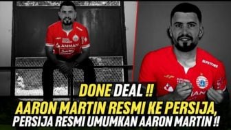 Cek Fakta: Done Deal! Persija Jakarta Resmi Rekrut Bek Asal Spanyol Aaron Martin