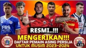 CEK FAKTA: Resmi! Inilah 6 Pemain Asing Persija Jakarta untuk Musim 2023-2024