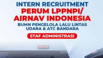 Info Magang Kuliah 2023, PERUM Lembaga Penyelenggara Pelayanan Navigasi Penerbangan Indonesia (LPPNPI), Berikut Link Pendaftarannya