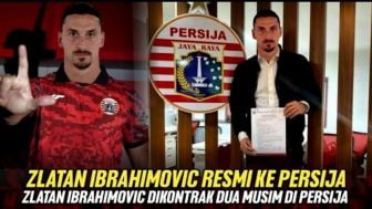 CEK FAKTA: Zlatan Ibrahimovic Resmi ke Persija Jakarta, Benarkah?