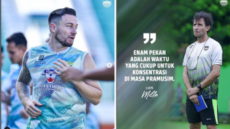 Persib Akhiri Pramusim: Luis Milla dan Marc Klok Beda Pendapat Sambut BRI Liga 1 2023/2024