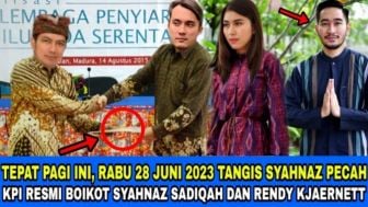 Cek Fakta: Resmi! Syahnaz Sadiqah dan Rendy Kjaernett Diboikot Ketua KPI, Benarkah?