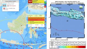 Gempa 6,4SR Guncang Bantul, Terasa Hingga Wilayah Jatim