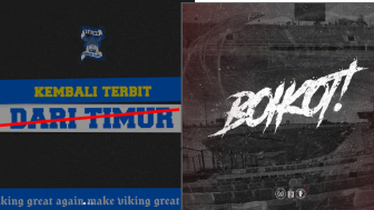 Fans Bali United Protes Kosongan Tribun, Bobotoh Persib Lakukan Aksi Ini Atas Nama Solidaritas