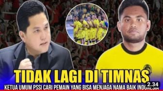 CEK FAKTA: Dibuang Percuma! Ini Peringatan Keras Ketum PSSI Erick Thohir untuk Saddil Ramdani