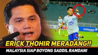 Cek Fakta : Ketum PSSI Erick Thohir Meradang! Malaysia Siap Boyong Saddil Ramdani?