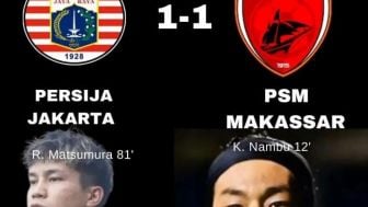 Imbang dengan Persija Jakarta, Warganet Cap PSM Makassar Guling-Guling FC: Merusak Seni Sepak Bola