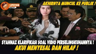 Cek Fakta: Akhirnya Muncul Syahnaz Beri Klarifikasi soal Perselingkuhannya dengan Rendy Kjaernett, Benarkah?