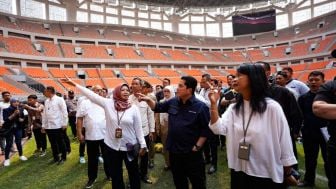 Tepis Sentimen Politik, Erick Thohir Tegaskan Renovasi JIS Sesuai Kebutuhan