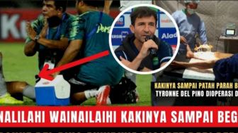 Cek Fakta: Innalilahi Kakinya Sampai Begini, Tyronne Del Pino Akhirnya Dicoret dari Persib Bandung?