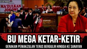 Cek Fakta: Megawati Ketar-Ketir! Gerakan Pemakzulan Terus Bergulir hingga ke Gedung Senayan?